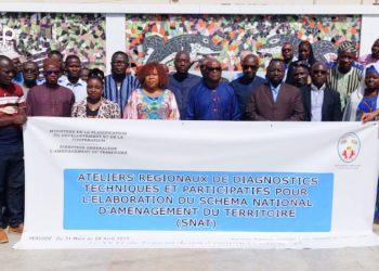 Elaboration du schéma national d’aménagement du territoire : les acteurs de la centrale en atelier régional à Sokodé