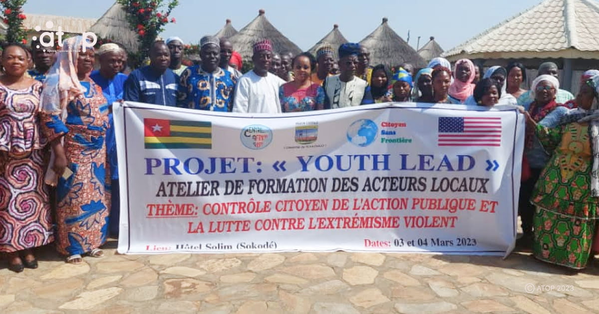 Atop.tg les acteurs de la commune Tchaoudjo 1 a lecole du controle citoyen de laction publique