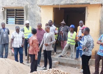 Réhabilitation des unités de soins périphériques dans le Grand Oti : les ministres Agba-Assih et Tchede-Issa inspectent les   travaux