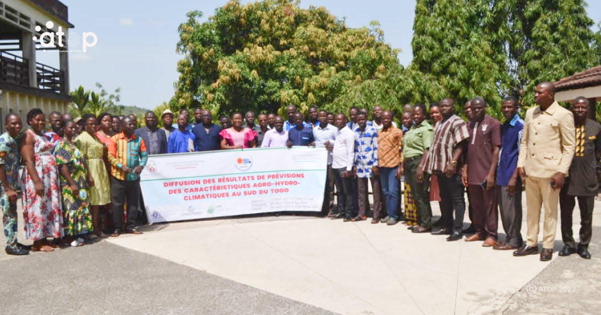 Atop.tg les previsions agro hydro climatiques au sud du Togo presentees a Atakpame