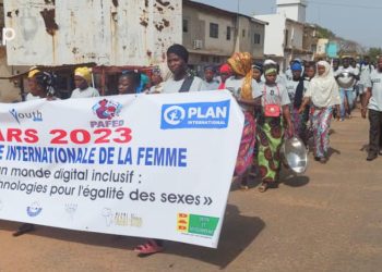 Journée internationale des droits de la femme : plan international Togo, bureau de Sokodé, annonce les couleurs à travers une caravane et un meeting