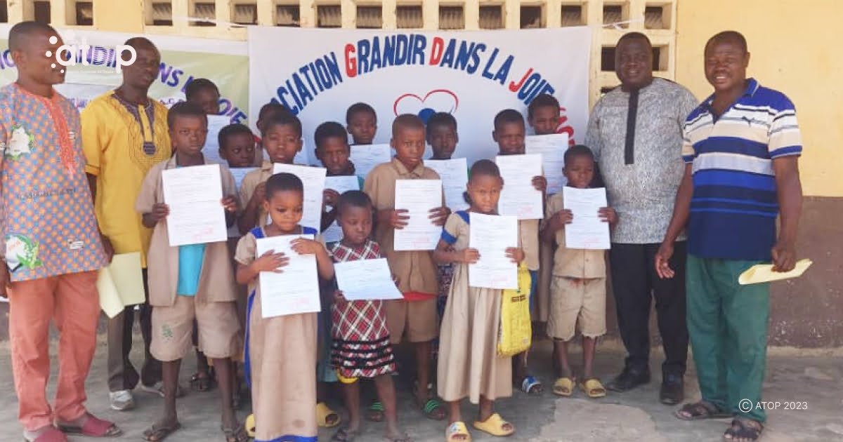 Atop.tg trente enfants ont beneficie des jugements suppletifs tenant lieu dactes de naissance