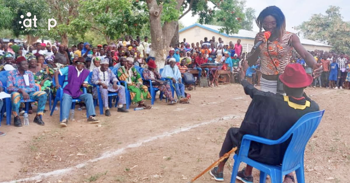 Atop.tg une sensibilisation organisee dans le canton de Lama Tessi 2