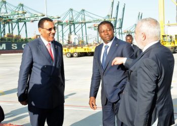 Economie : les chefs d’Etat du Togo et du Niger à la cérémonie de mise en service de nouveaux équipements à Lomé container terminal