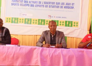 Intégration sportive et scolaire des personnes handicapées :  des acteurs du système de l’éducation formés à Kara