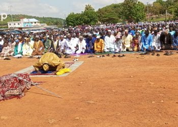 Ogou/ fête de ramadan : des prières pour rendre gloire et grâce lancent les festivités dans les plateaux est.