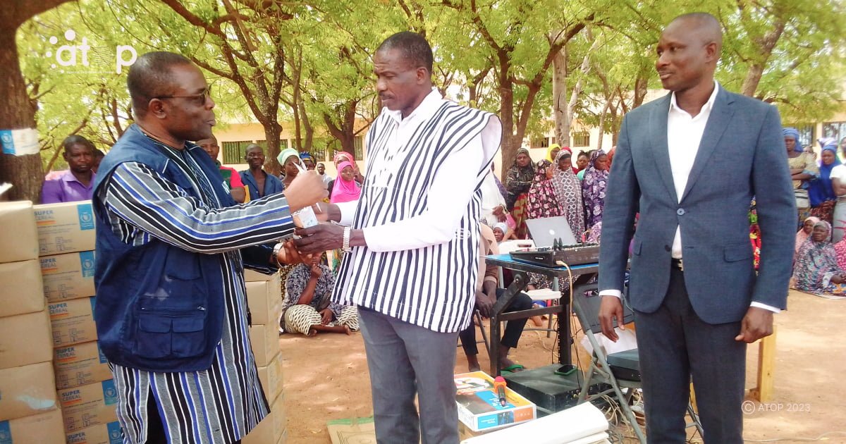 Cinkassé / Assistance humanitaire : la deuxième phase de l’assistance aux ménages vulnérables a démarré 1 Atop.tg la deuxieme phase de lassistance aux menages vulnerables a demarre