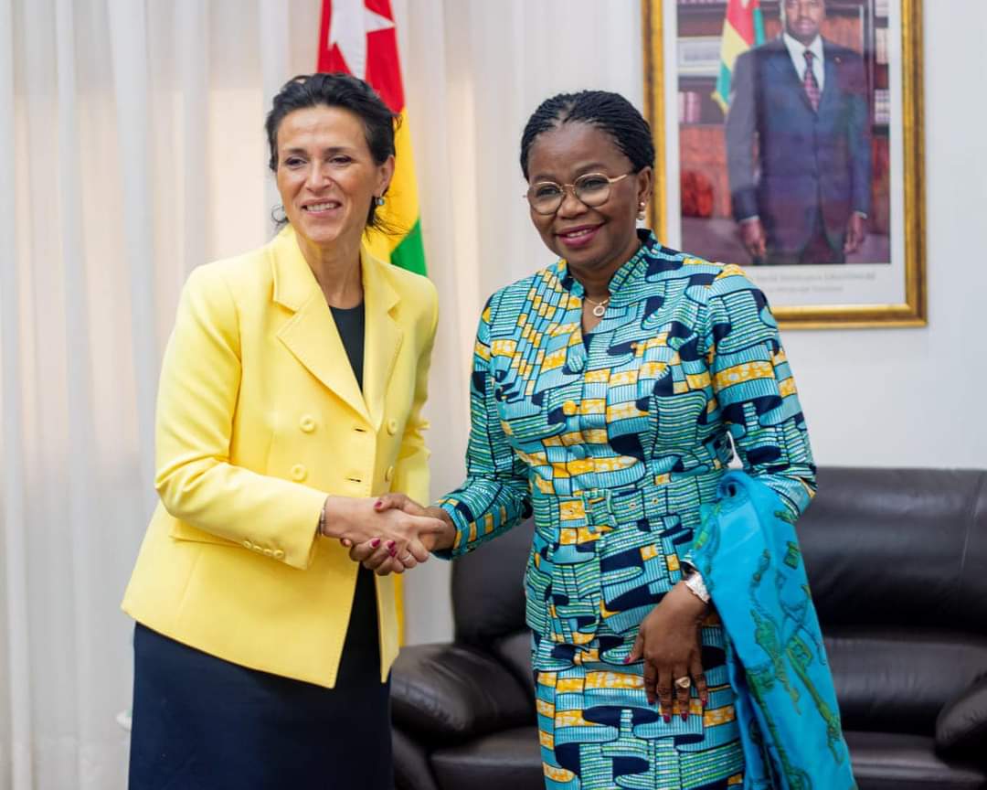 Atop.tg le Premier ministre a confere avec la ministre francaise en charge du developpement
