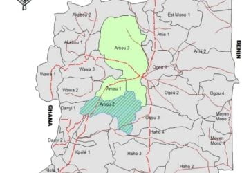 Cartes postales des préfectures du Togo