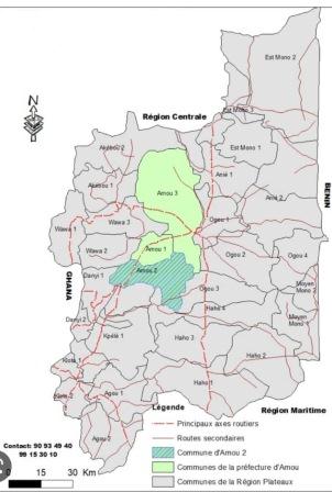 Atop.tg Cartes postales des prefectures du Togo 4