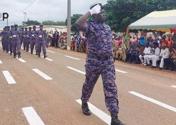 63ans d’indépendance du Togo :  Des défilés des forces de l’ordre et de sécurité au cœur des célébrations dans la Centrale   