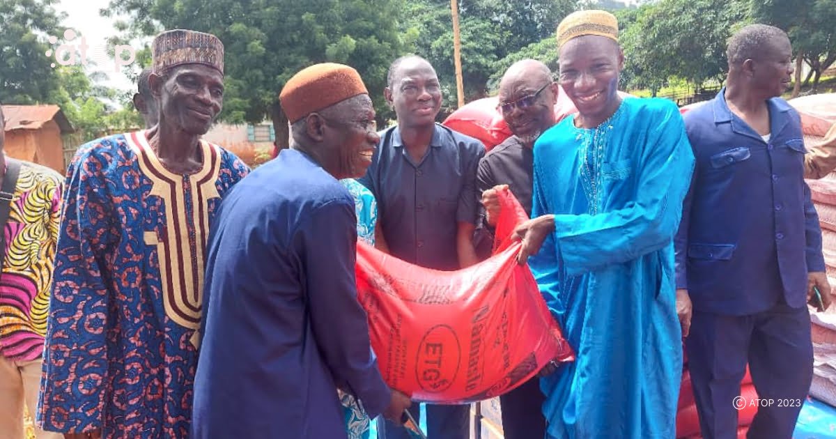 Atop.tg Des vivres du chef de lEtat a la communaute musulmane dAgou