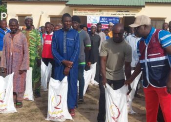 Tchaoudjo/Mois du ramadan :  L’ONG AOIB offre des kits alimentaires à 700 personnes vulnérables à Sokodé