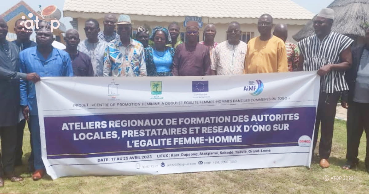 Atop.tg Les acteurs locaux de la Centrale sapproprient le projet egalite femmes hommes dans les communes du Togo