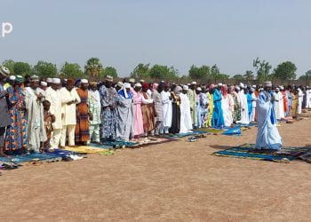 Les fidèles musulmans des Savanes louent Allah et prient pour la paix au Togo 