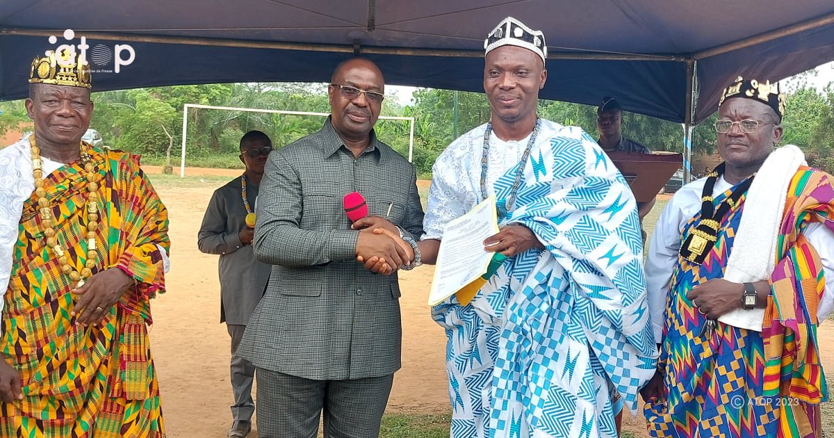 Atop.tg Togbui Kokou Anani Agbessi VI reconnu chef du village de Kodjo