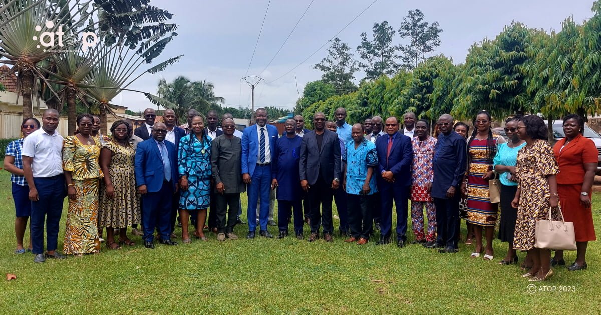 Atop.tg des cadres du ministere de lAdministration territoriale en formation sur la gestion des archives