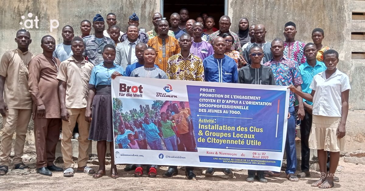 Atop.tg des clubs et groupes dengagement citoyen utile installes a Niamtougou 1