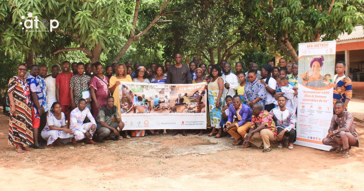 Atop.tg des cours de formation aux filles de Vo koutime