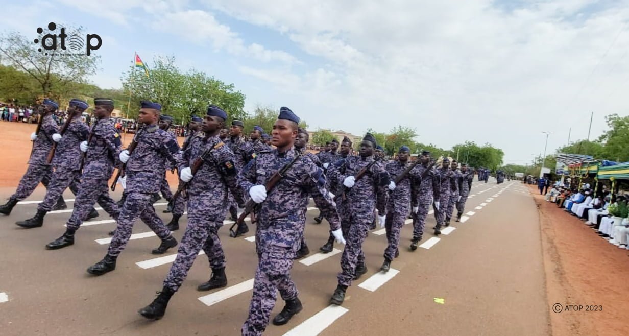 Atop.tg des defiles militaires et paramilitaires marquent la celebration dans les savanes 1