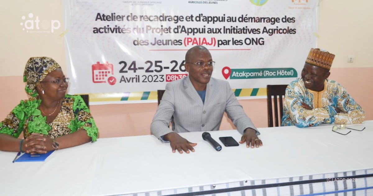 Ogou/ promotion de l’entreprenariat des jeunes : la mission d’accompagnement des primo-entrepreneurs agricoles bénéficiaires du PAIAJ en atelier de recadrage à Atakpamé 1 Atop.tg la mission daccompagnement des primo entrepreneurs agricoles beneficiaires du PAIAJ en atelier de recadrage a Atakpame