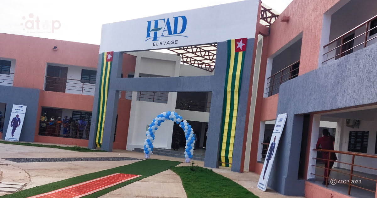 Oti/ 63e anniversaire de l’indépendance du Togo : le chef de l’Etat inaugure l’ IFAD de Barkoissi dédié aux métiers de l’élevage 1 Atop.tg le chef de lEtat inaugure l IFAD de Barkoissi dedie aux metiers de lelevage