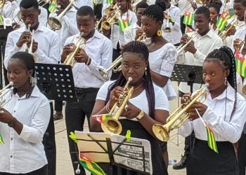 63 ans d’indépendance du Togo :  les fanfares de la RELP  ont célébré l’événement