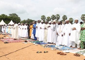 L’Aïd El Fitr : une prière musulmane marque la fin du jeûne de ramadan à Lomé