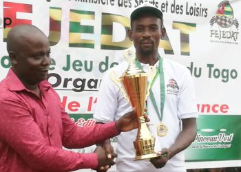 Jeu de dames :  John Uché de dames club d’Atikoumé remporte la première édition la coupe de l’indépendance du Togo