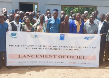 Tchaoudjo/Gestion efficace des ordures ménagères :  L’« Appui au renforcement des activités du projet Kadjiriti à Sokodé » lancé