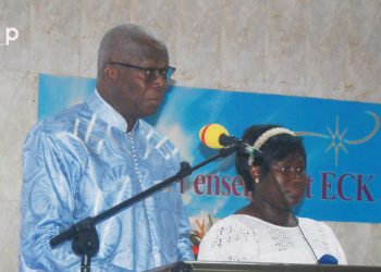 Religion/ Apothéose du congrès régional d’Eckankar au Togo :  le RESA du Togo, Adoté-Bah reconnaissant envers Mahanta pour tous ses bienfaits