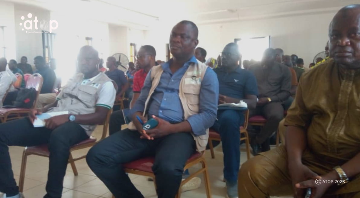 Atop.tg le ministre Foli Bazi Katari en mission de supervision des sites dans les lacs 2