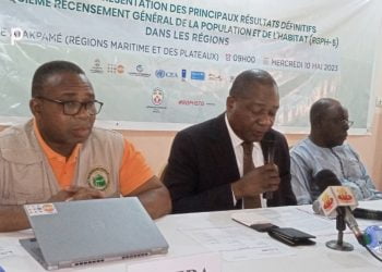 RGPH-5:   les résultats de la maritime et  des plateaux présentés aux autorités locales concernées