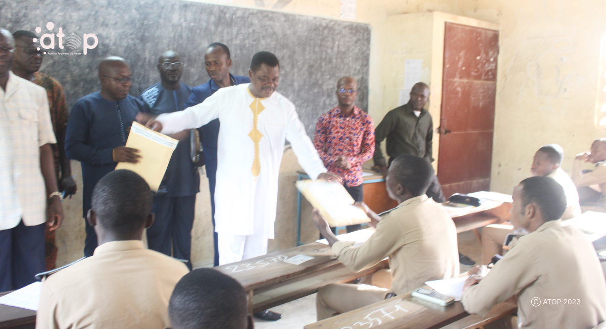 Atop.tg 7980 candidats composent dans region de la Kara