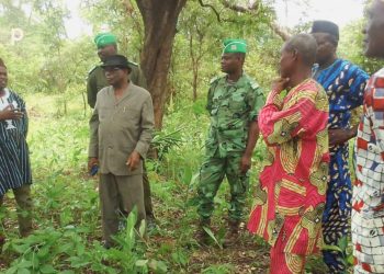 Binah/Lancement à Solla du Projet de gestion de la Foret sacrée de Koyoma
