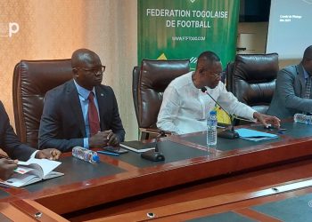Professionnalisation du football au Togo :  bilan a mi-parcours des travaux du comite de pilotage