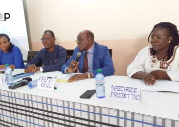 Ogou:  des chefs des service de la région des plateaux édifies sur le projet TIC