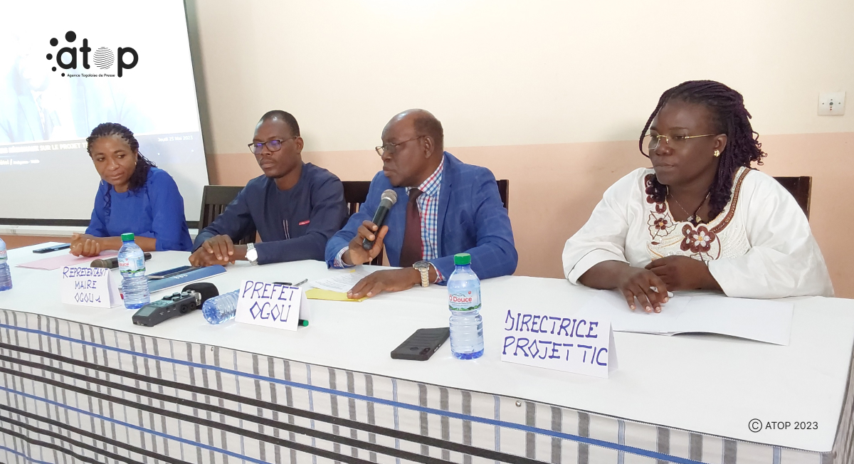 Atop.tg des chefs des service de la region des plateaux edifies sur le projet TIC