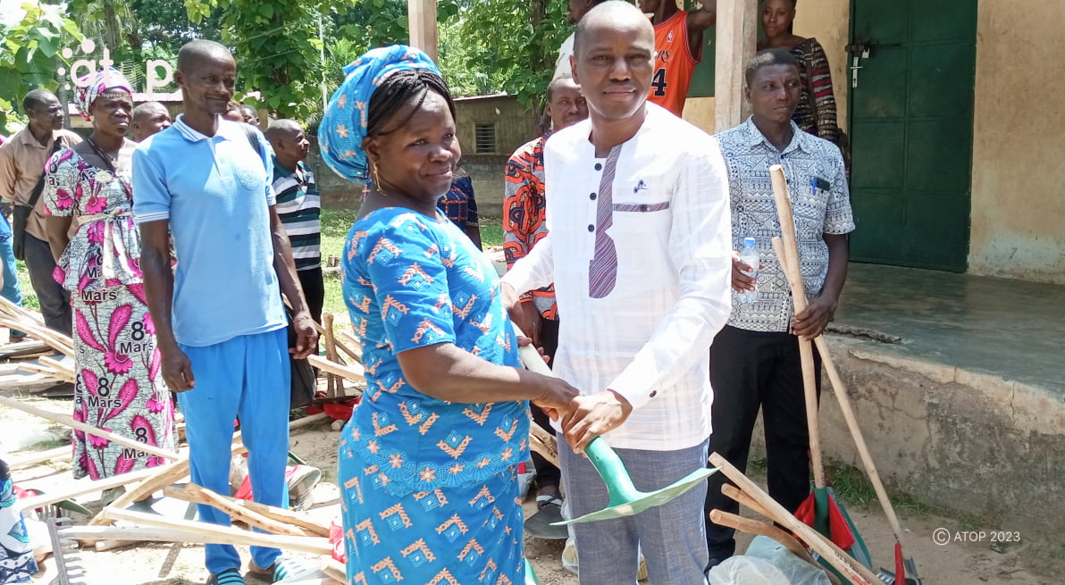 Atop.tg des membres des cooperatives de Kpinzinde et dAwandjelo formees