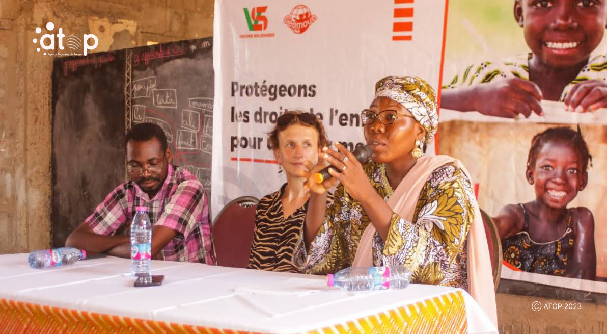 Lutte contre la pauvreté et la violation des droits de l’enfant : l’association vision solidaire compte toucher les établissements scolaires 1 Atop.tg lassociation vision solidaire compte toucher les etablissements scolaires