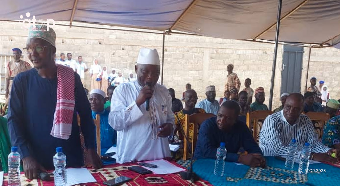 Atop.tg les musulmane de Zongo sensibilisee sur la necessite de se faire recenser pour lobtention de la carte delecteur