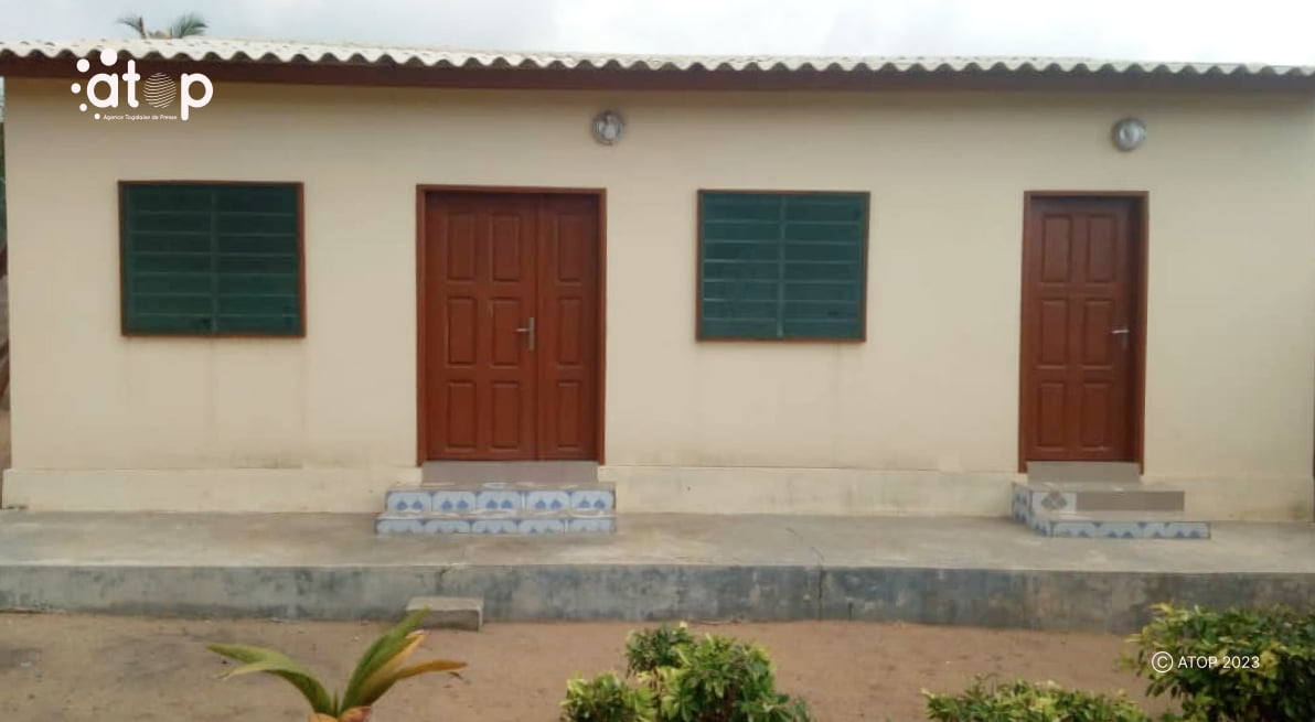 Lacs/santé : des logements de sage-femme et infirmier réceptionnés à Aného 1 Le batiment receptionne