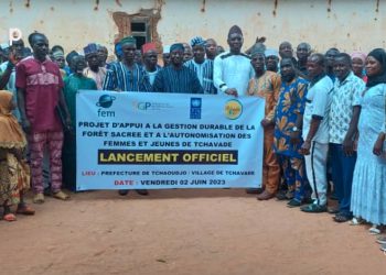 Tchaoudjo/Environnement :  Le projet d’appui à la gestion durable de la forêt sacrée et à l’autonomisation des femmes et jeunes de Tchavadè lancé