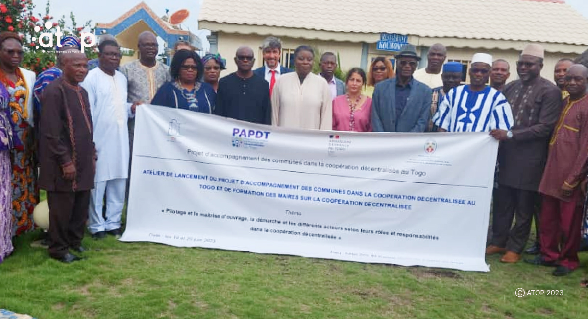 Atop.tg Vingt maires du Togo formes a Sokode
