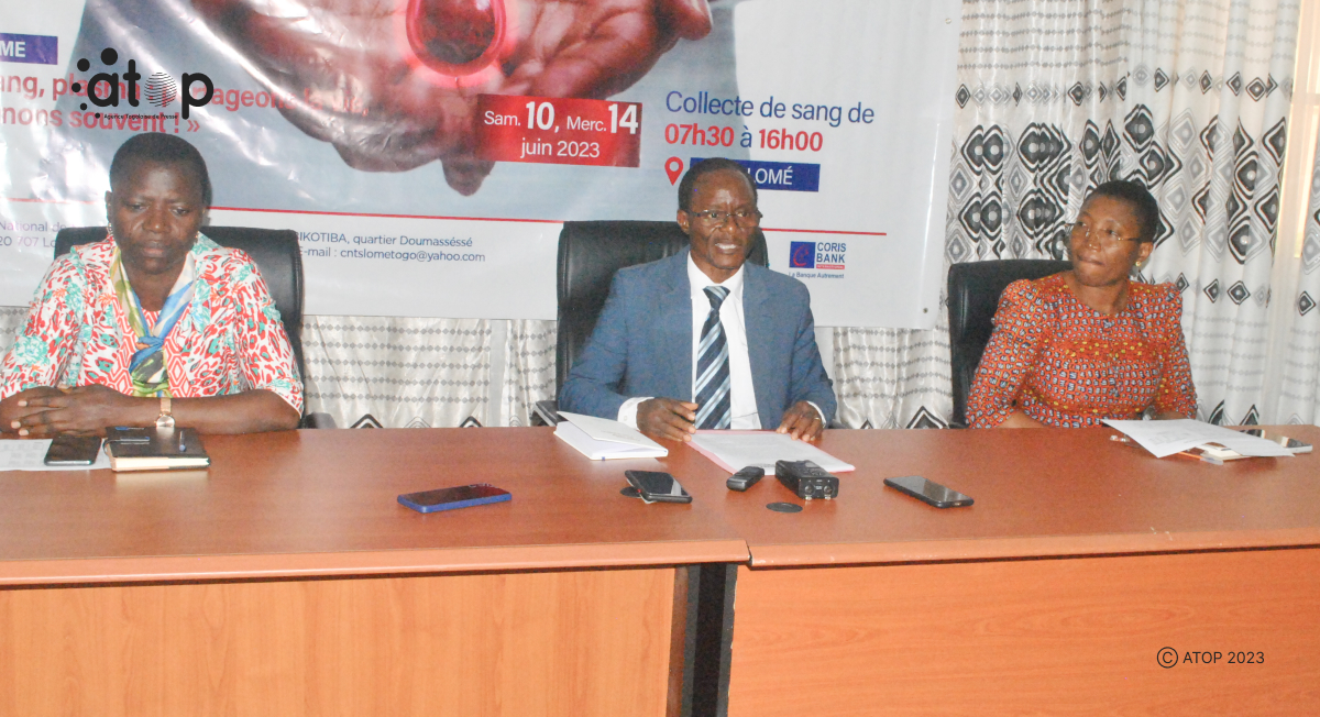 Atop.tg le CNTS lance une campagne nationale de collecte de sang