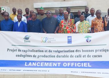 Kloto/ production durable de café et de cacao :  le projet de capitalisation et de vulgarisation des bonnes pratiques endogènes lance à kpalimé