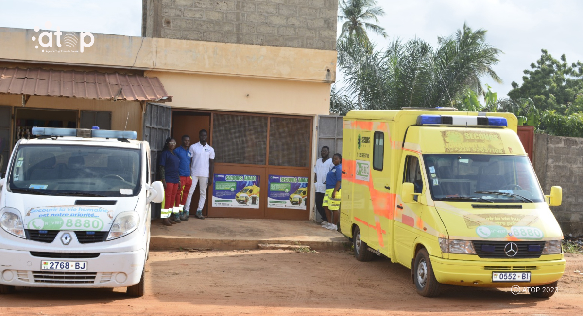 Atop.tg le service devacuation sanitaire Secours Abalo sinstalle a Lome