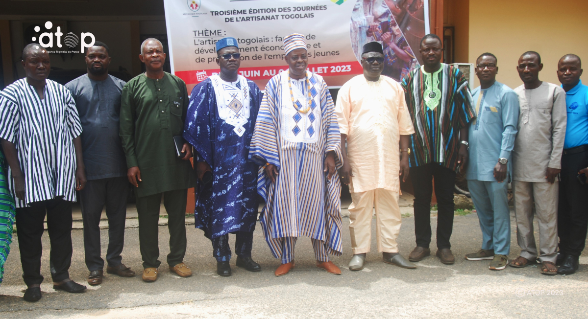 Journée mondiale de l’artisanat : rendre visible les actions du secteur 1 Atop.tg une conference de presse a marque le lancement a Lome