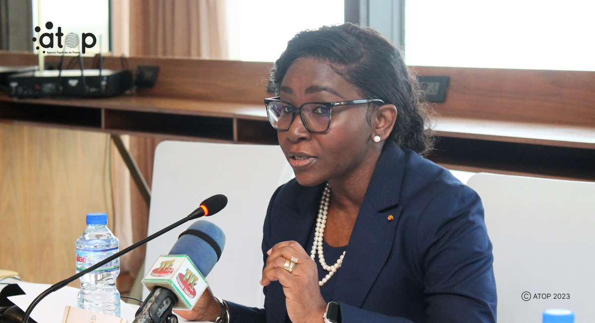 La PDG du MCC en visite au Togo, échange avec les partenaires publics et privés 1 Atop.tg La PDG du MCC en visite au Togo echange avec les partenaires publics et prives