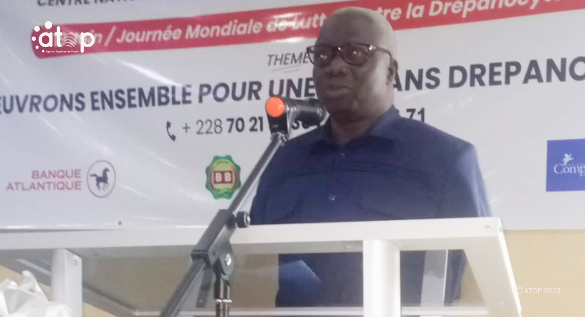 Les activités de la 14eme édition de la journée mondiale de lutte contre la drépanocytose lancées à Atakpamé 1 Atop.tg Les activites de la 14eme edition de la journee mondiale de lutte contre la drepanocytose lancees a Atakpame